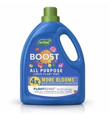 Westland Boost All Purpose Liquid Plant Food 3L 4x More Blooms Fruit & Veg Feed 1.58 per litre