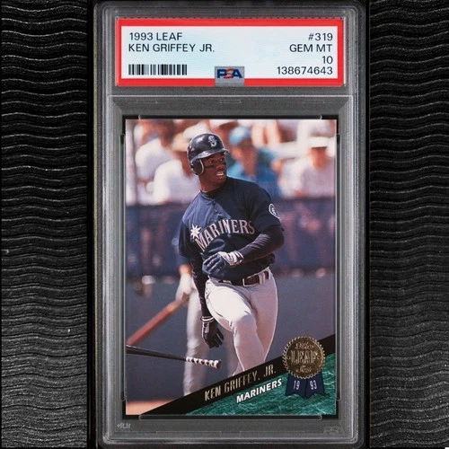 1993 Leaf #319 KEN GRIFFEY JR. PSA 10 GEM MINT Mariners HOF