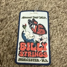 Billy Strings Luggage Tag Worchestor 2024 LE 200 Not Poster Ryan Dunn