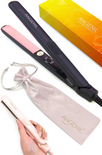 Compact Dual Voltage Mini Hair Straightener and Curler for Short Hair