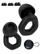 Ear Plugs for Sleeping 25dB-30dB Noise Cancelling Small, Black