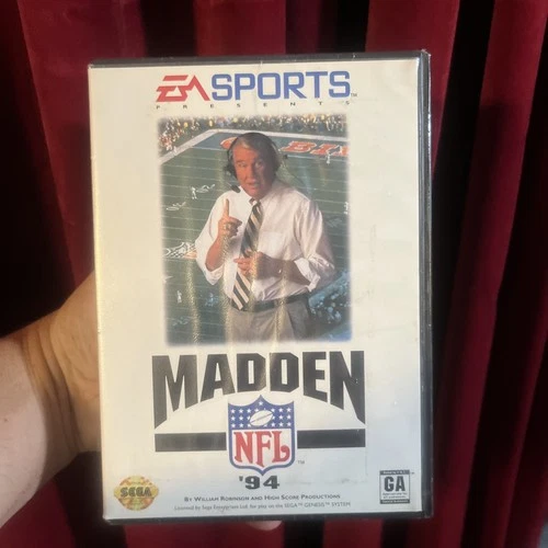 Madden NFL SEGA Genesis Sealed New Authentic EA Sports