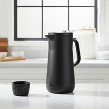 Tchibo Isolierkanne 1 Liter – Schwarz | Modell 396989