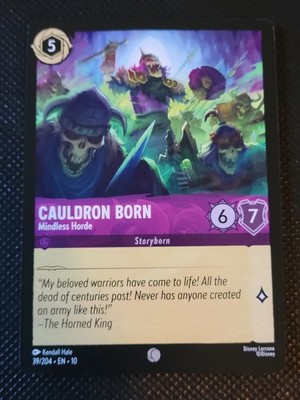 (2 Card Minimum) - Lorcana: Whispers in the Well - 15% off 4 or more!