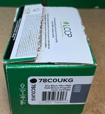 Lexmark 78C0UKG - Black Ultra High Yield Toner Cartridge