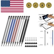 Stylus 10 Pcs,2-in-1 Stylus Pen for Touch Screen,High Precision and Sensitivi...
