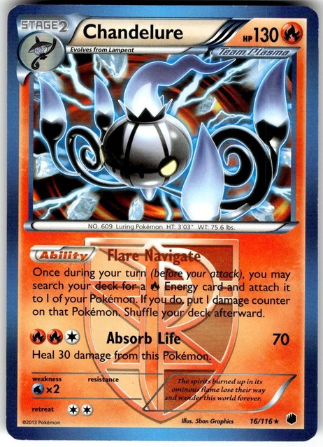 Chandelure #16 (Plasma Freeze (2013))