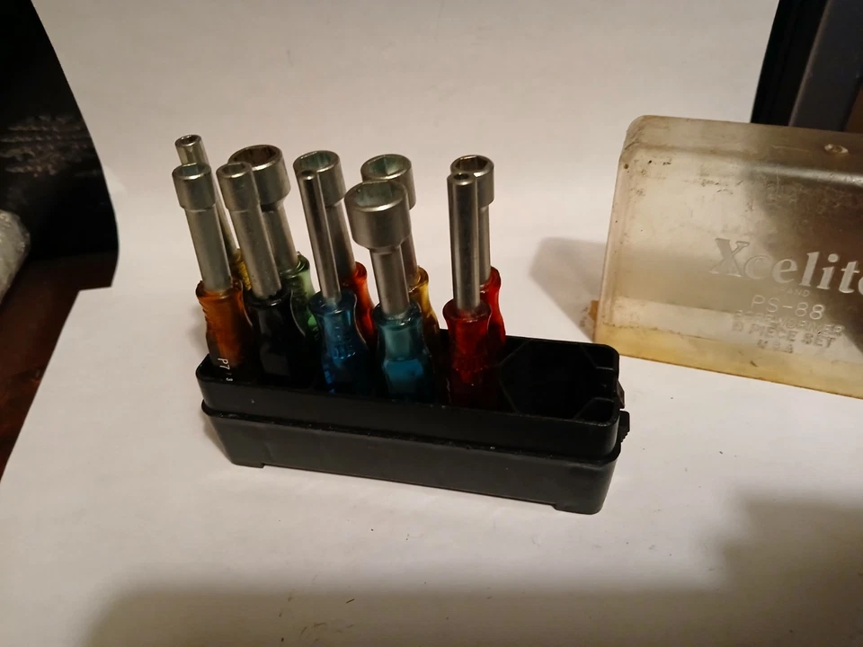 Xcelite PS-88 Vintage Screwdriver Set 9 piece With Case EUC missing one - Image 3 of 3