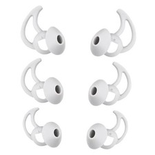 Earbud Replacement Tips Silicone Earbud Tips Compatible with Bose SML Silver