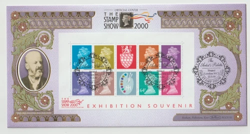 22/5/2000 UK GB FDC - Artists Palette: Miniature Sheet - Benham BLCS181 - Strand