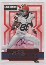 2012 Panini Gridiron Rookie X's Signatures /499 Travis Benjamin #292 Auto 0x8t