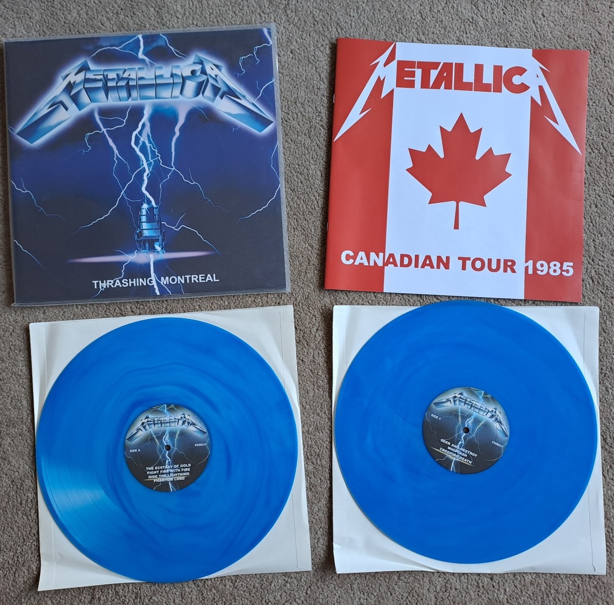 Metallica Thrashing Montreal Dbl Lp | eBay