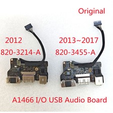 Charging Port Power DC Jack I/O Audio Board 820-3214-A For Macbook Air 13" A1466