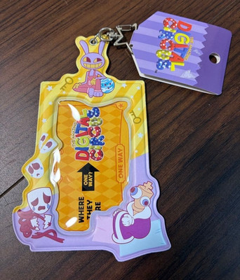 The Amazing Digital Circus Jax PVC Pass Case Card Holder Official Japan NEW
