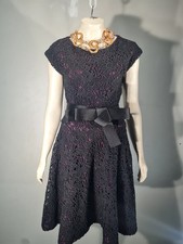 DIOR little black GUIPIRE lace dress, by John Galliano