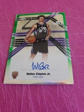 2025-26 Topps Chrome - Walter Clayton Jr. #NS-WCJ Green Refractor /99 (AU, RC).