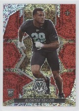 2022 Panini Mosaic Rookies Redemption Pack Red Sparkle Prizm Alontae Taylor 07i7