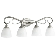 Quorum International 5108-4-64 I Powell Collection Four-Light Bathroom Vanity