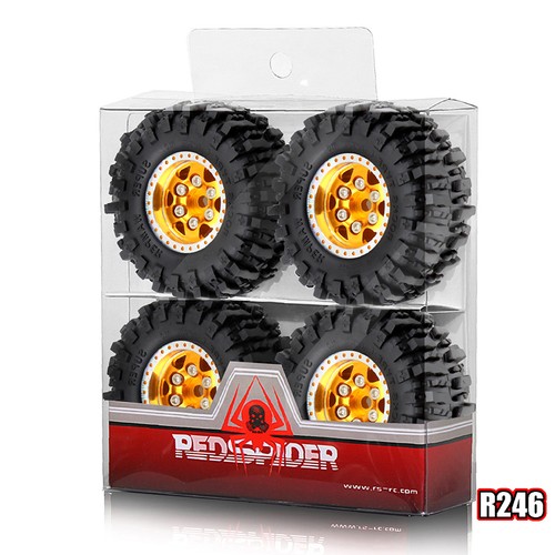 For 1/24 Axial SCX24 FCX24 Wheels Tires Crawler Tires Metal Tire ...