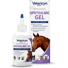 Vetericyn Plus Ophthalmic Eye Gel For Horses | Ointment Alternative To Lubricate