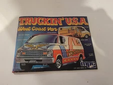 *Vintage / Rare* MPC Truckin' USA West Coast Van 1:25 (Empty) Model Box Top