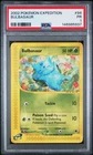 2002 POKEMON EXPEDITION #94 BULBASAUR PSA 1