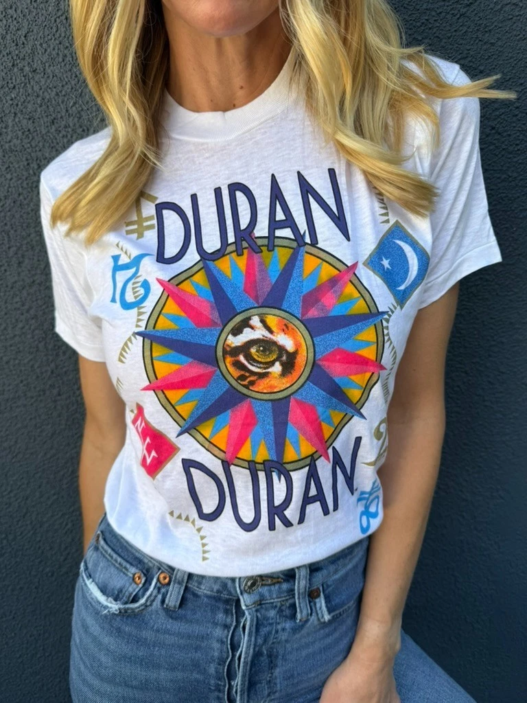 Duran Duran T Shirt Indiana Men's Vintage T-Shirts for sale - eBay