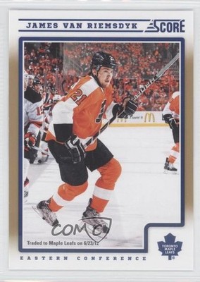 2012-13 Score Gold Rush James van Riemsdyk #438 1md