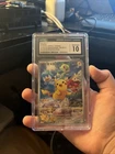CGC 10 GEM MINT Chinese Pikachu 001/SV-P Promo Scarlet & Violet FA Holo Pokémon