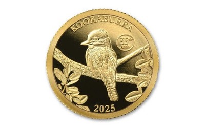 2025 Fiji Kookaburra 0.5g Gold in Card | eBay