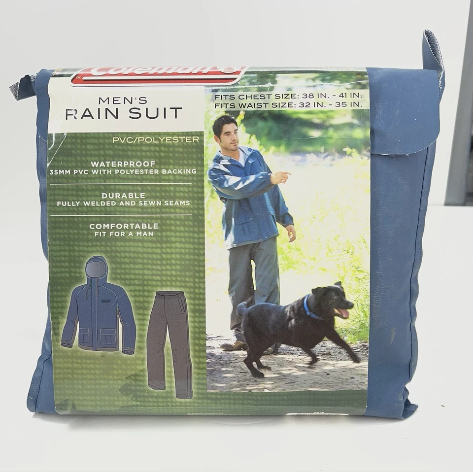 Coleman Medium Men’s Rain Suit - Image 2 of 2