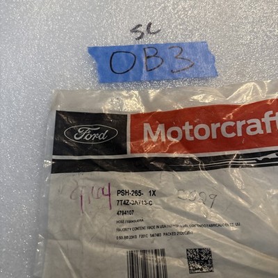 Ford Motorcraft PSH-265 Power Steering Return Line Replacement Hose Assembly