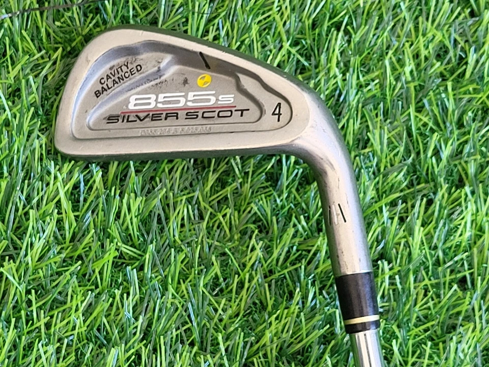 Tommy Armour 855s Silver Scot 4 hierro/derecho/acero rígido escalón ~37,5" - bonito Foto 4 de 4