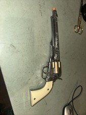 Vintage Hubley Colt 45 Die Cast Cap Gun Cowboy Western Excellent Condition 14  