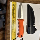 Cutco 5718 JE Orange with Original Cutco Leather Sheath USA Made — photo 1