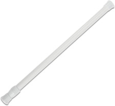 1Pcs Net Curtain Rods Extendable,30-50Cm Extendable Hanging Bar,Tension Cupboard