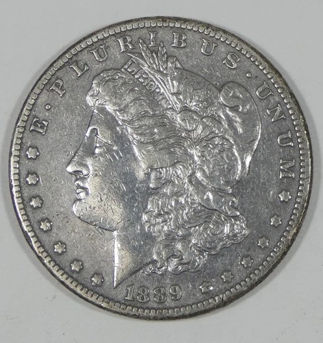 BARGAIN 1889-CC Morgan Dollar EXTRA FINE Carson City Silver Dollar