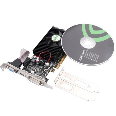 GeForce GT730 4GB DDR3 DVI VGA HDMI PCIe Graphics Card+Low profile Bracket