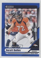 2024 Panini Donruss Blue Press Proof Garett Bolles #204 5u3