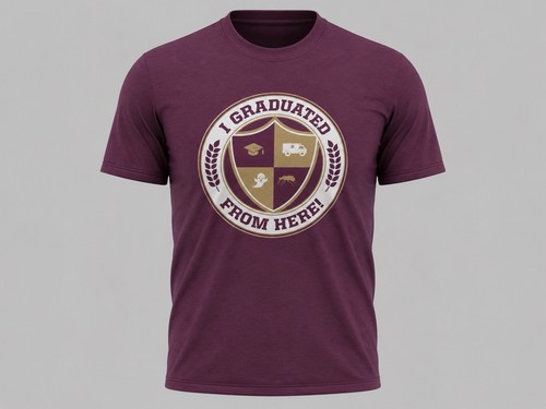 Limited Edition Rover’s Morning Glory T-Shart XL “I Graduated From Here!” JLR