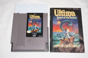 Ultima Quest Of The Avatar (Nintendo NES) Complete in Box CIB