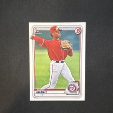 Topps 2020 Bowman Draft Sammy Infante Nationals 1st Bowman Rookie #BD-48