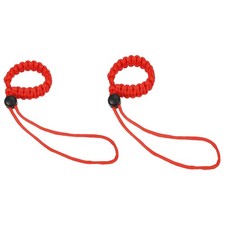 2pcs Camera Wrist Strap - Paracord Camera Hand Strap Lanyard, Red