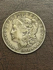 1884 P Morgan Silver $1 Coin. US 90% Silver Uncleaned Circulated Nice condition