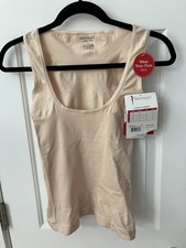 Skinny Girl Smoothers and Shapers Women  s Cami Top Size Large Beige Torsette NWT