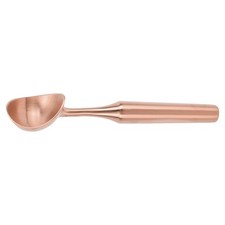 (Rose Gold)304 Stainless Steel Ice Cream Scoop Long Handle Cookie Dough Scooper