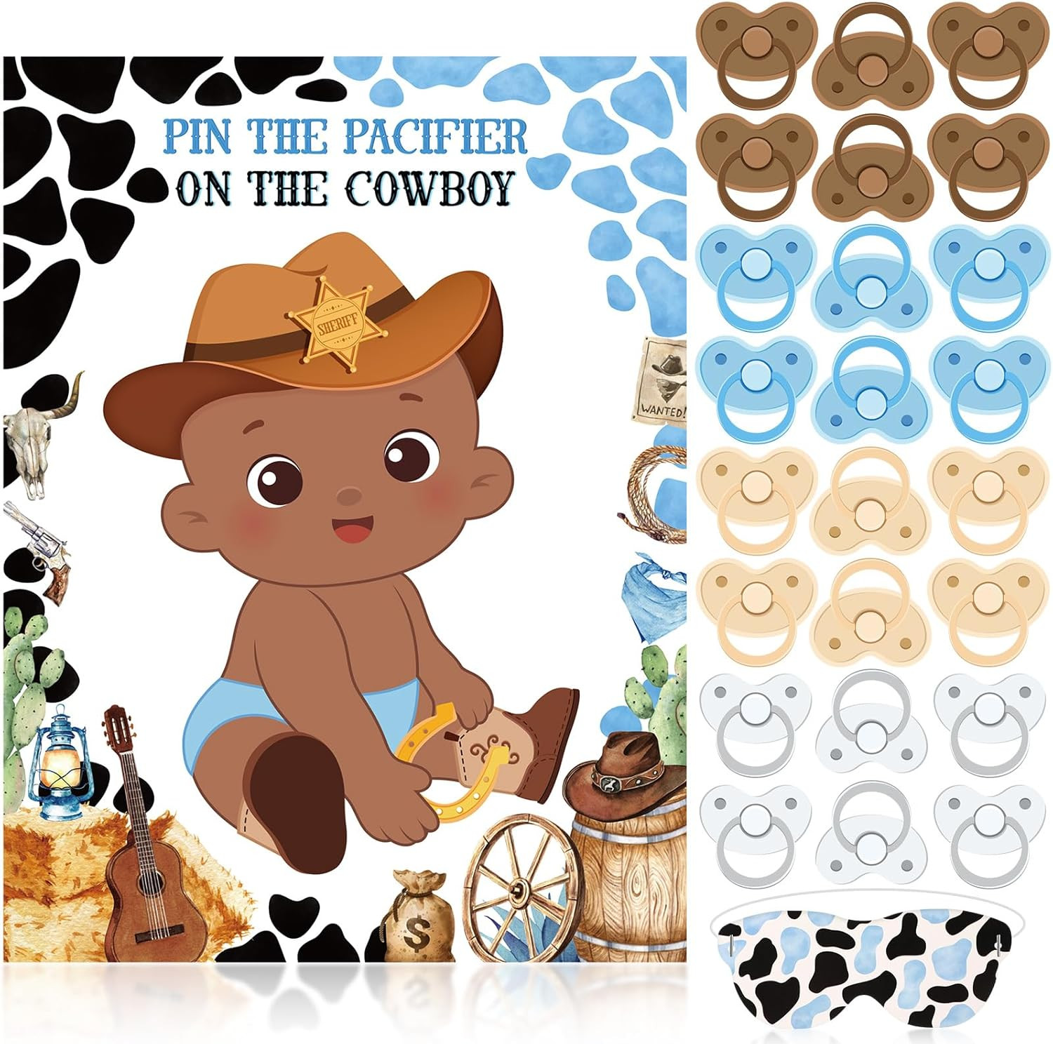 First Rodeo Party Decor Include A Cow