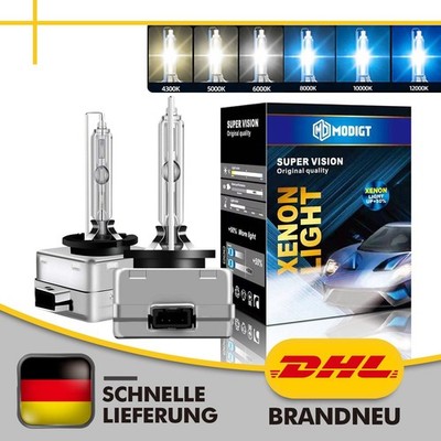 2x D1S SuperVision 35W 85V 6000K-12000K Xenon Brenner Lampe Licht Scheinwerfer