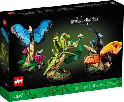 LEGO 21342 Ideas: The Insect Collection Bauset 1111 Teile Neu Geschenk 18+