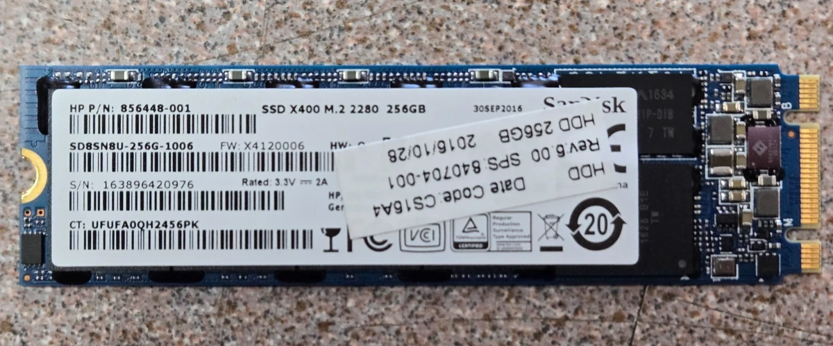SanDisk 2.5 in Form Factor 256 GB Internal Hard Disk Drives for